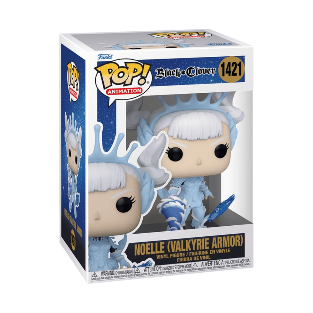 Boneco Funko Pop! Black Clover - Noelle com Armadura Valkyria - Imagem 3