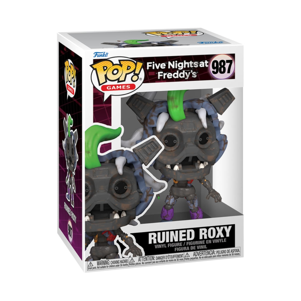 Boneco Funko Pop! Five Nights at Freddy’s - Ruined Roxy - Imagem 3