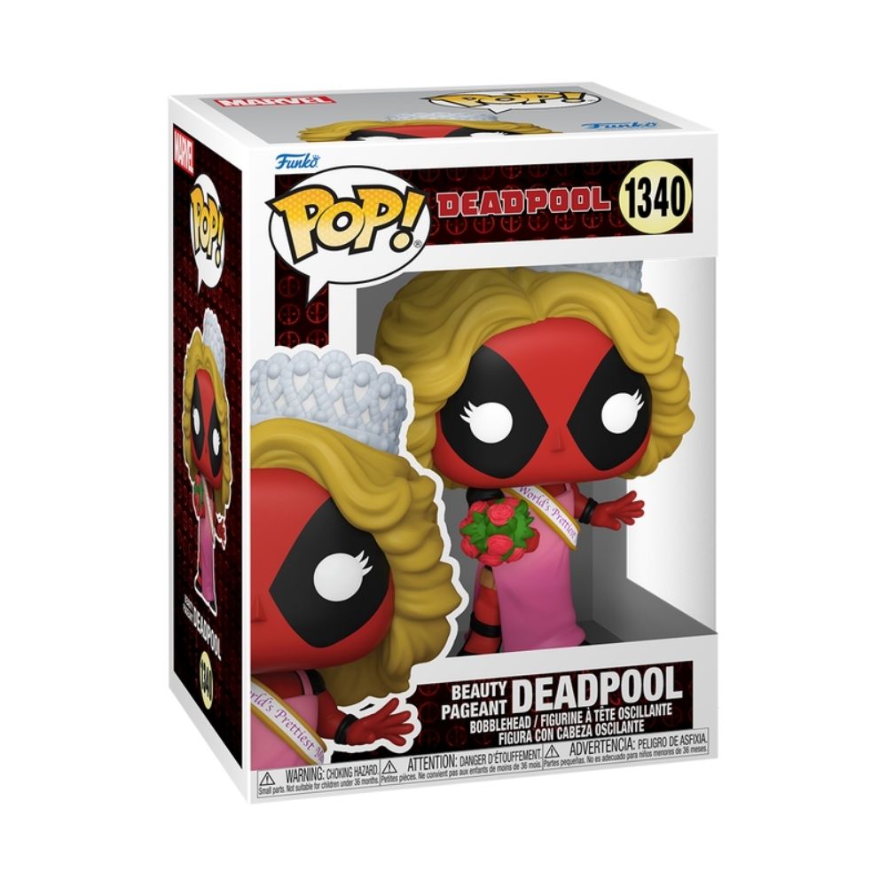 Boneco Funko Pop! Marvel Deadpool Concurso de Beleza - Imagem 2