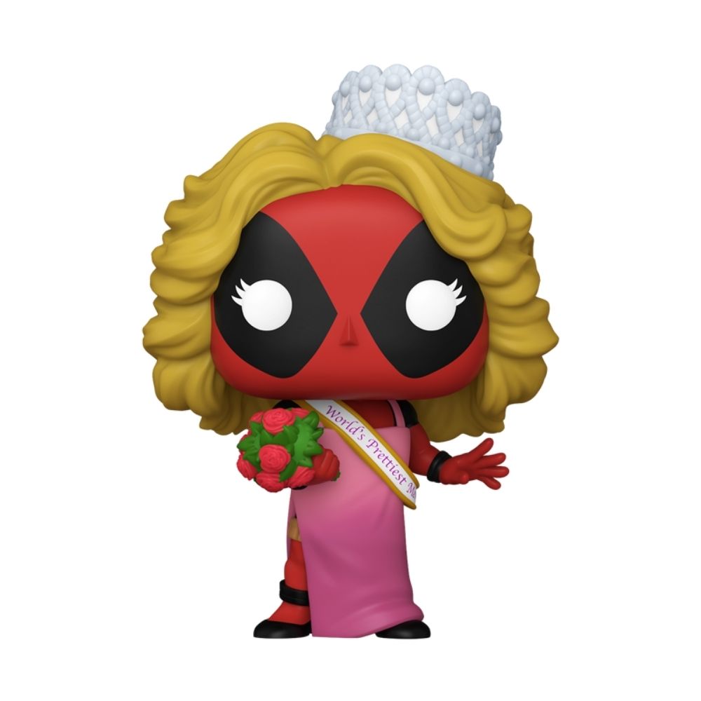 Boneco Funko Pop! Marvel Deadpool Concurso de Beleza - Imagem 3