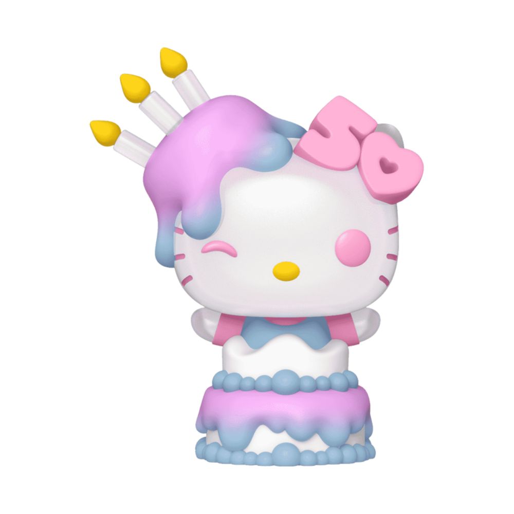 Boneco Funko Pop! Sanrio Hello Kitty 50 Anos - Hello Kitty no Bolo - Imagem 3