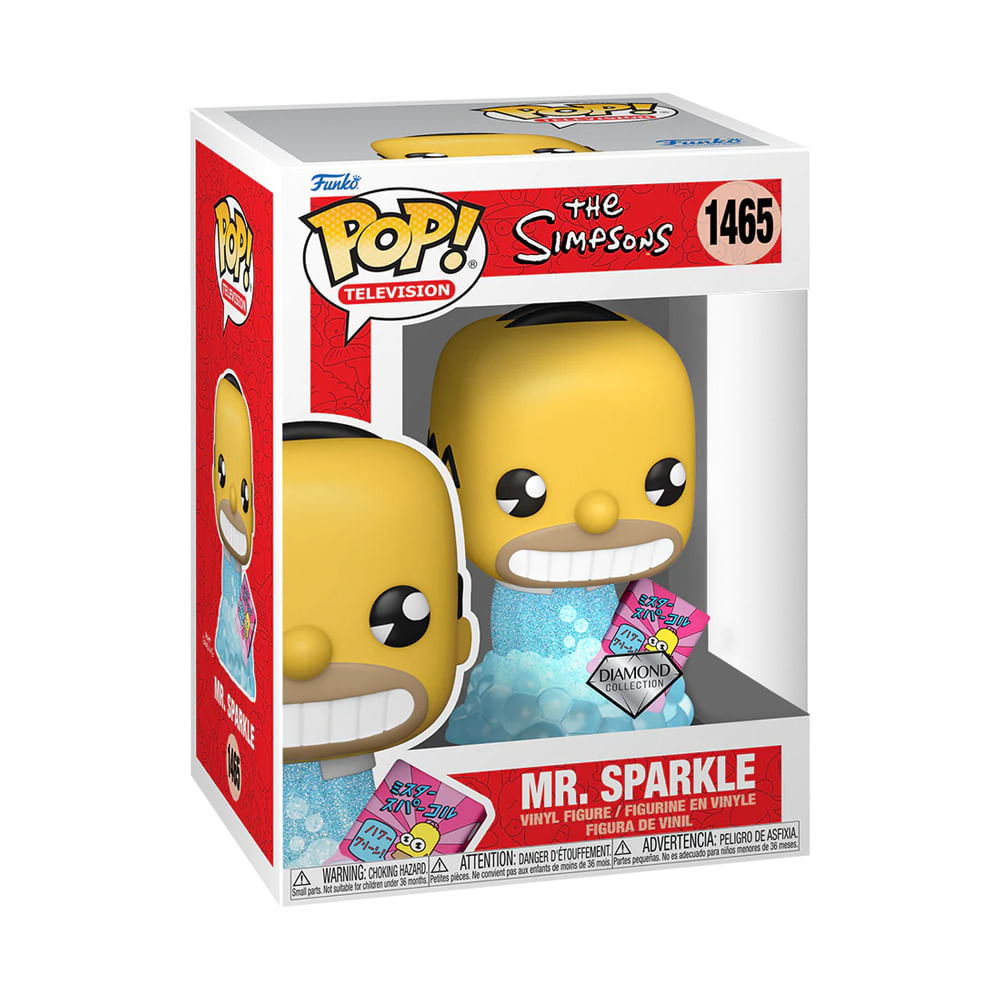 Boneco Funko Pop! Os Simpsons - Mr. Sparkle - Imagem 2