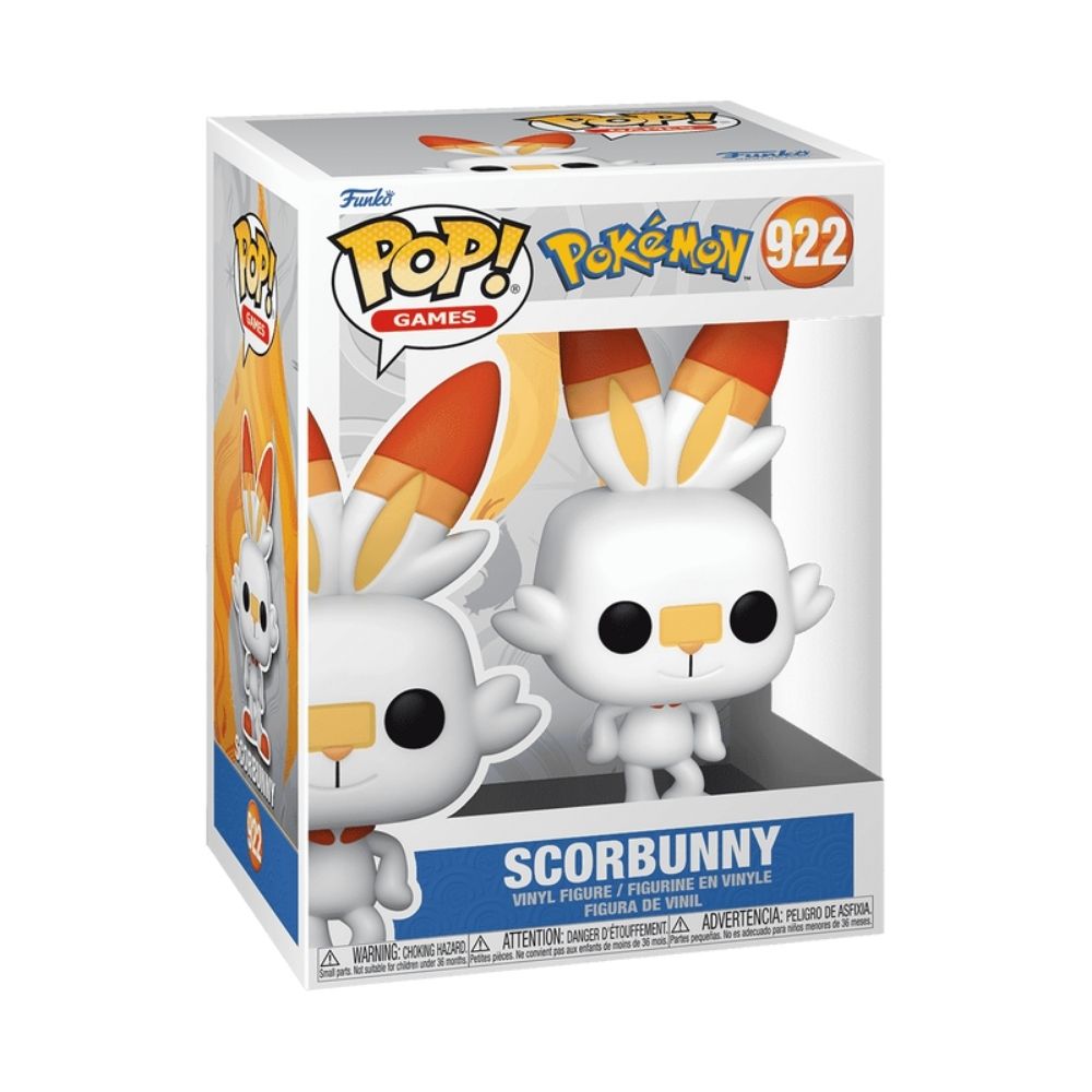 Boneco Funko Pop! Pokémon - Scorbunny - Imagem 2
