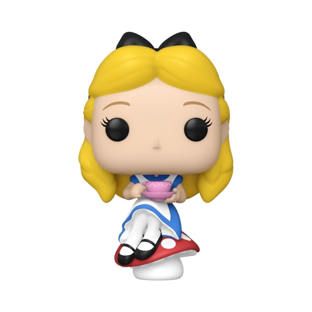 Boneco Funko Pop! Disney - Alice com Chá - Imagem 3