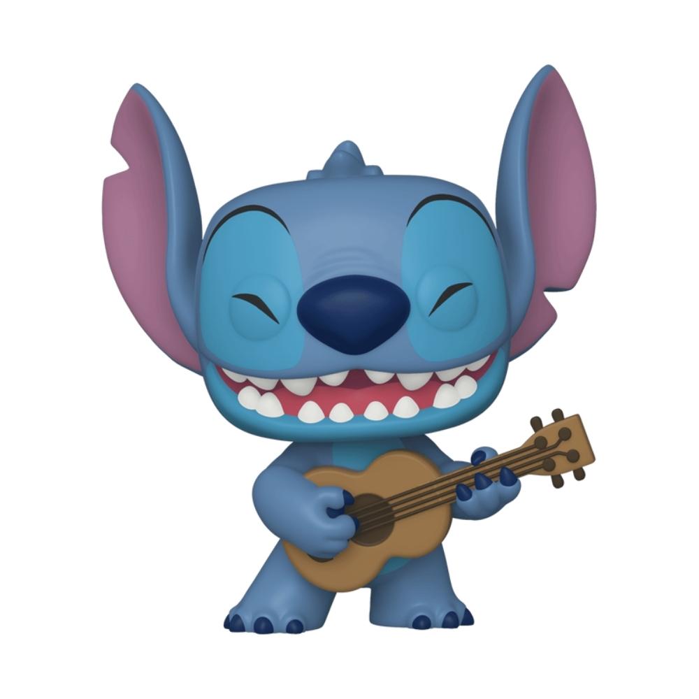 Boneco Funko Pop! Disney Lilo & Stitch - Stitch com Ukulele - Imagem 2