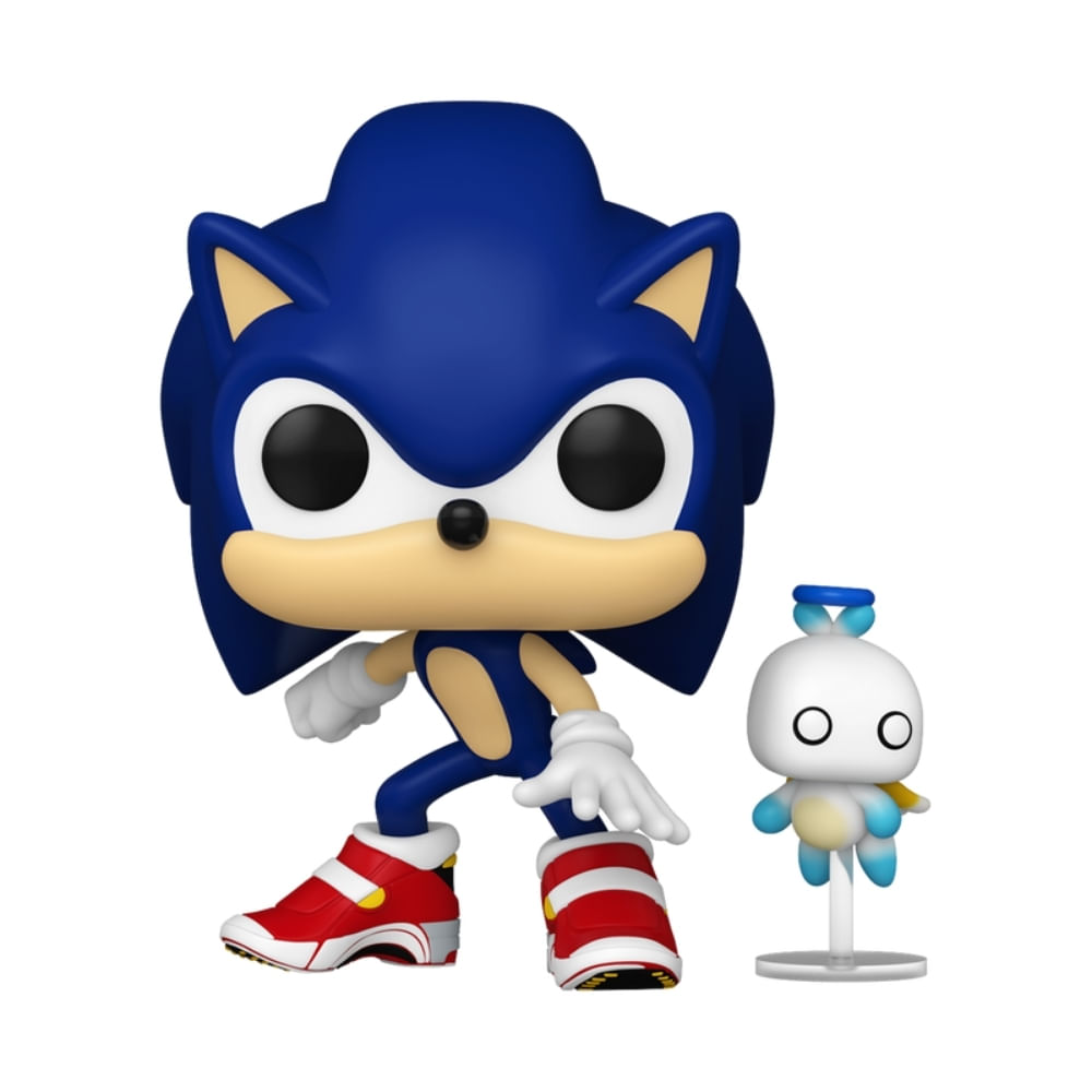 Boneco Funko Pop! & Buddy Sonic The Hedgehog - Sonic e Chao - Imagem 2