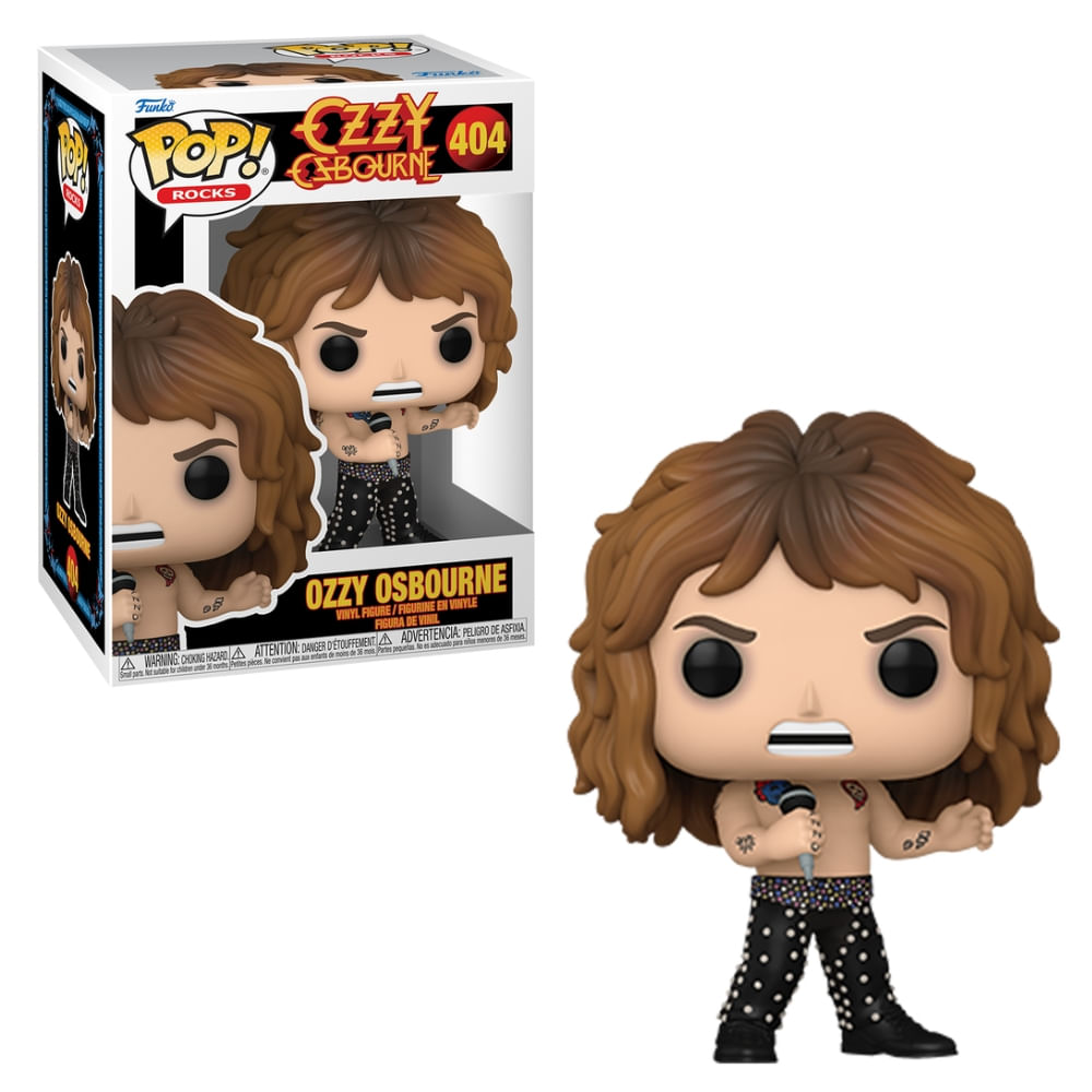 Boneco Funko Pop! Rocks - Ozzy Osbourne (1989)