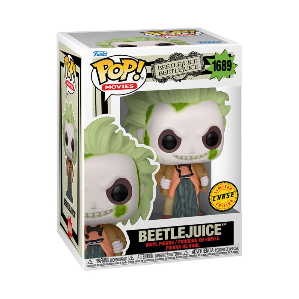 Boneco Funko Pop! Os Fantasmas Ainda se Divertem Beetlejuice Chase - Imagem 3