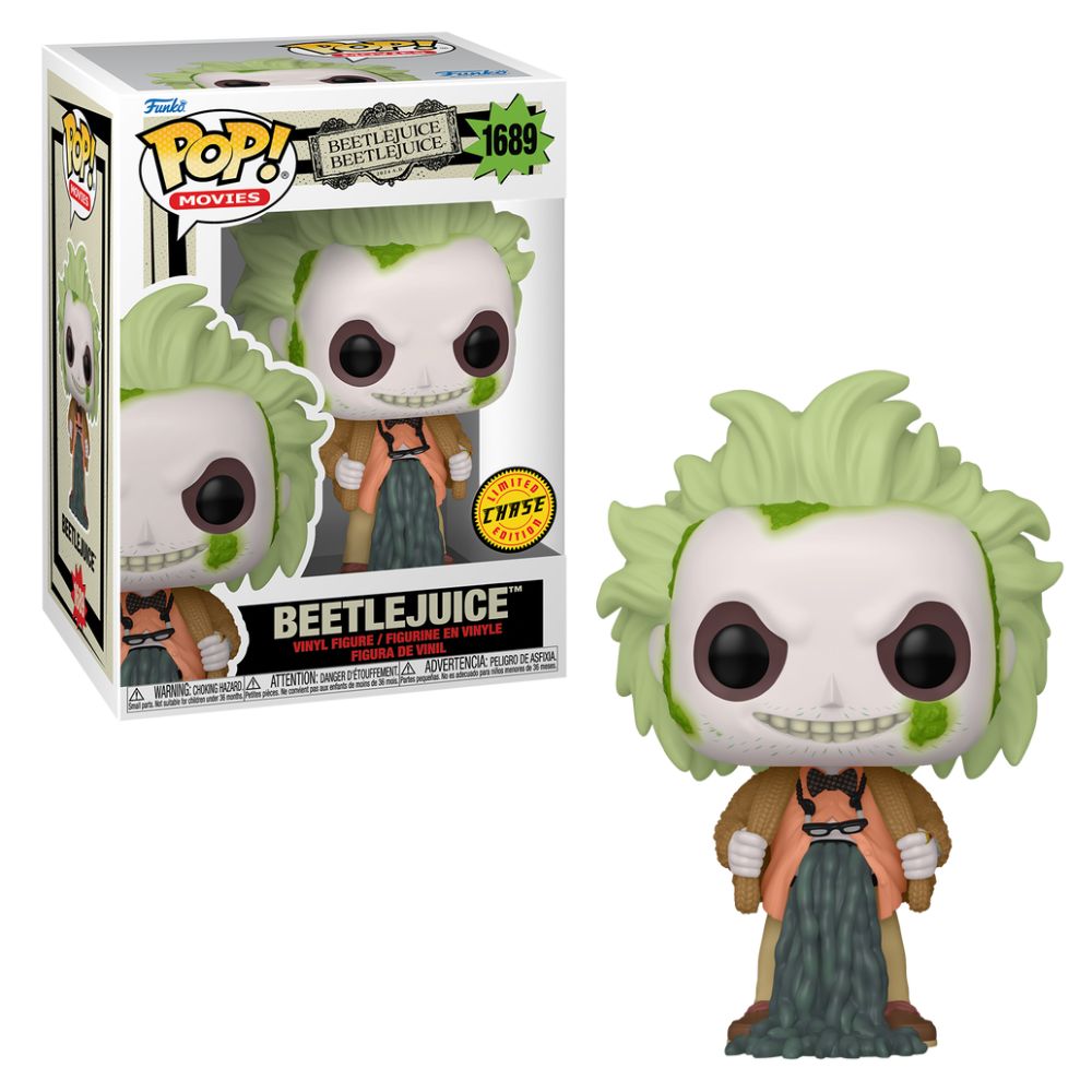 Boneco Funko Pop! Os Fantasmas Ainda se Divertem Beetlejuice Chase