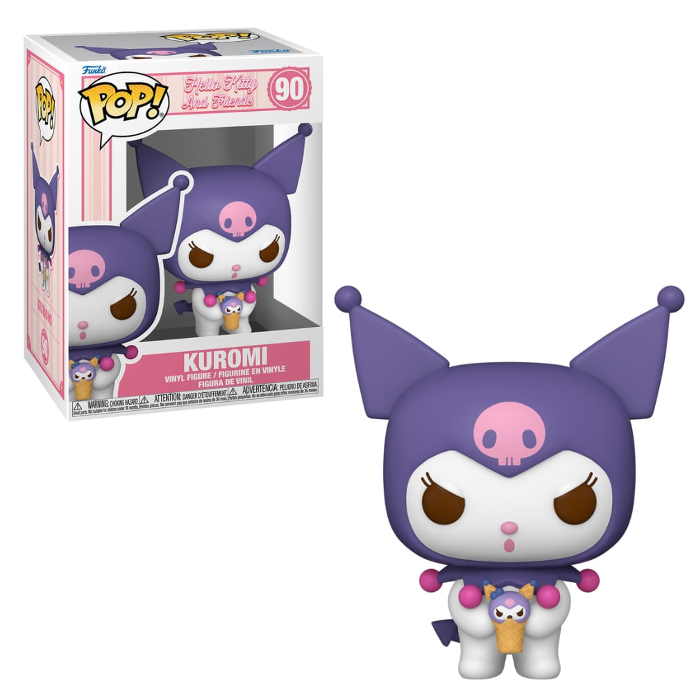 Boneco Funko Pop! Sanrio Hello Kitty - Kuromi com Sorvete
