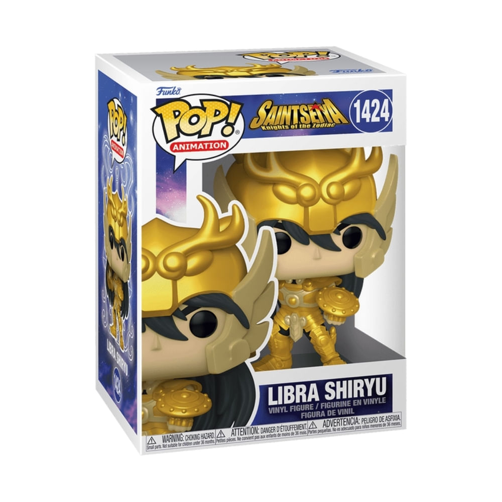 Boneco Funko Pop! Os Cavaleiros do Zodíaco - Shiryu de Libra - Imagem 3