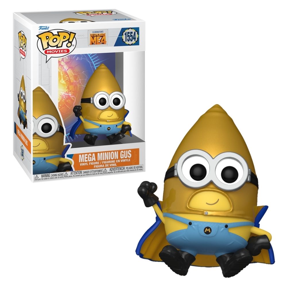 Boneco Funko Pop! Meu Malvado Favorito 4 – Mega Minion Gus
