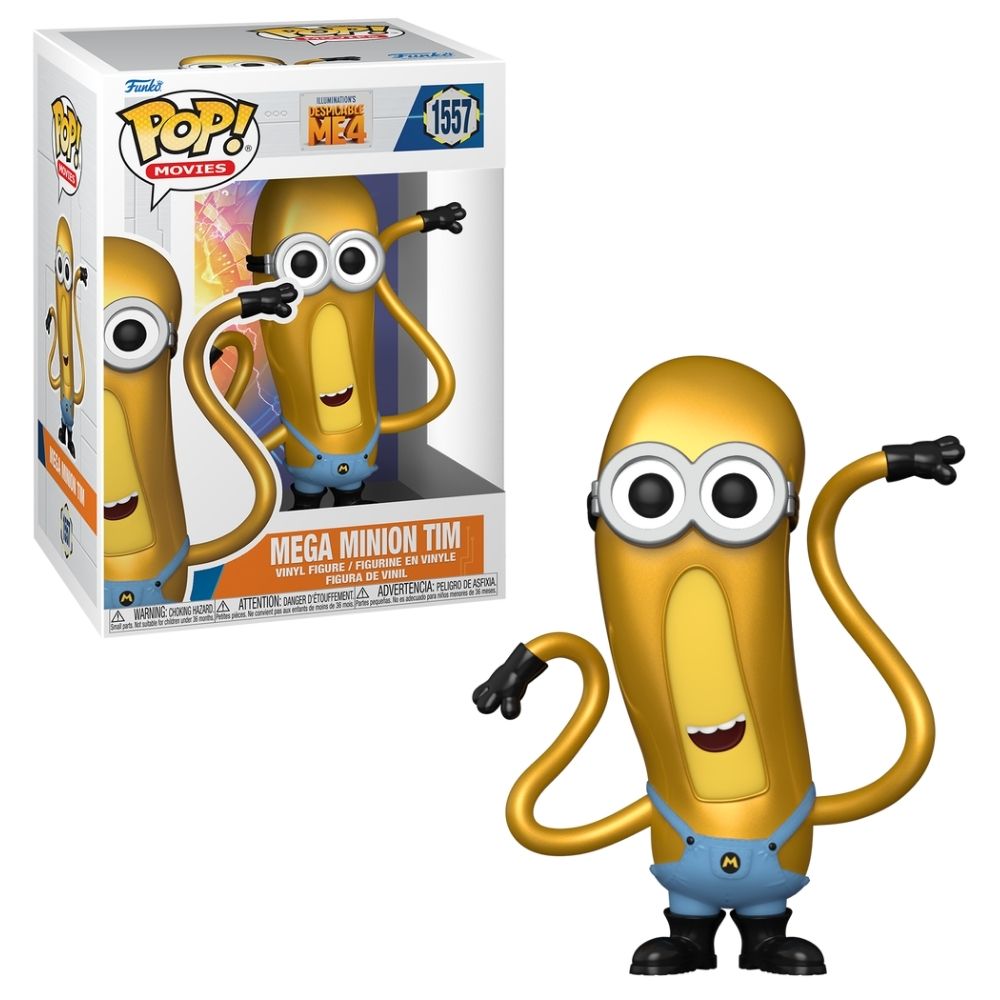 Boneco Funko Pop! Meu Malvado Favorito 4 – Mega Minion Tim