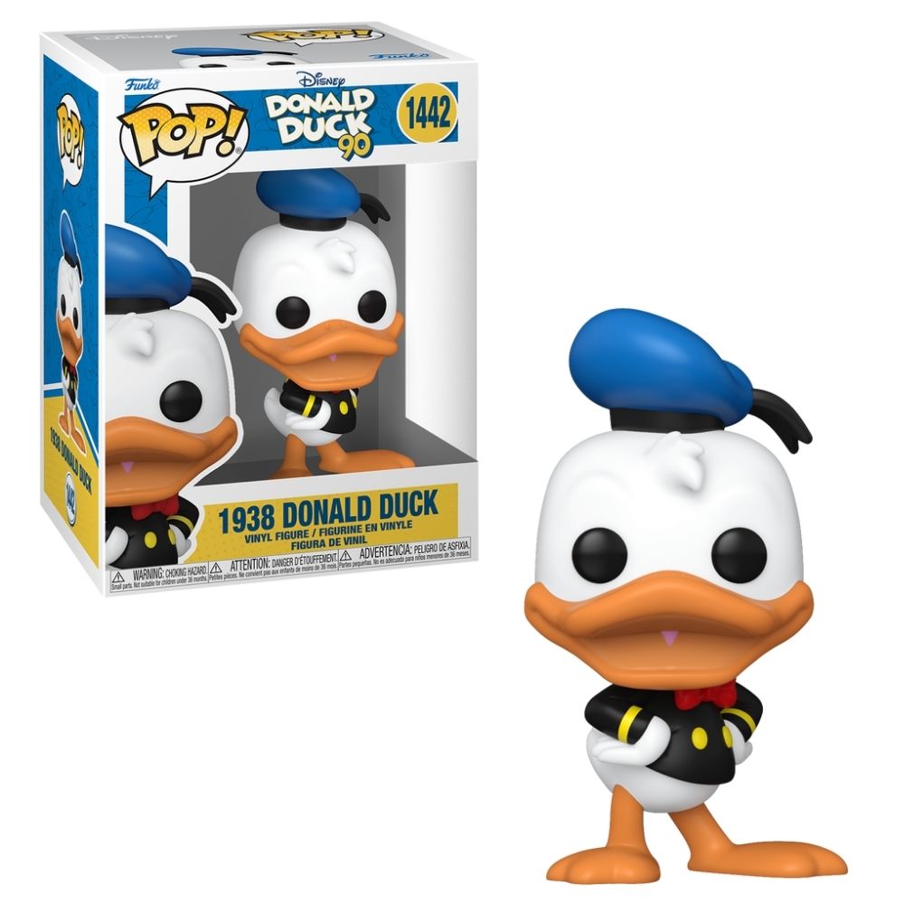 Boneco Funko Pop! Disney Pato Donald 90 Anos - Pato Donald 1938
