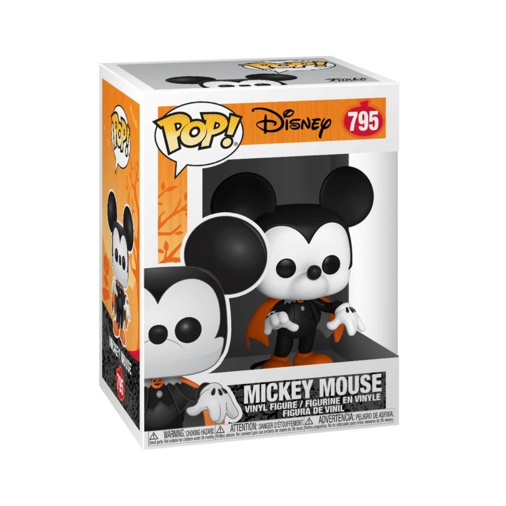 Boneco Funko Pop! Disney Halloween - Mickey Vampiro - Imagem 3