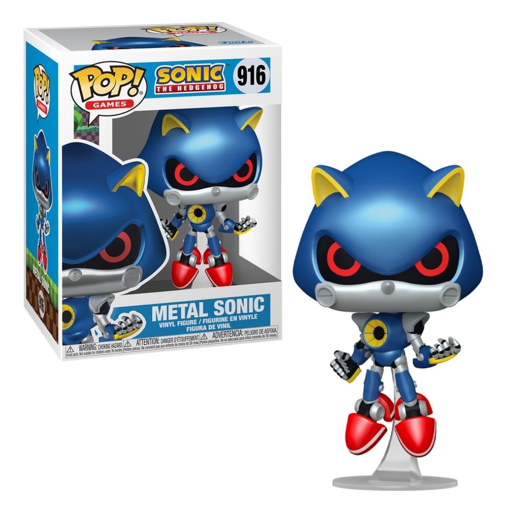 Boneco Funko Pop! Sonic The Hedgehog - Metal Sonic