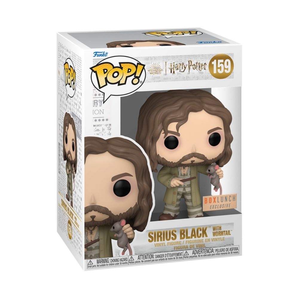 Boneco Funko Pop! Harry Potter - Sirius com Perebas - Imagem 3