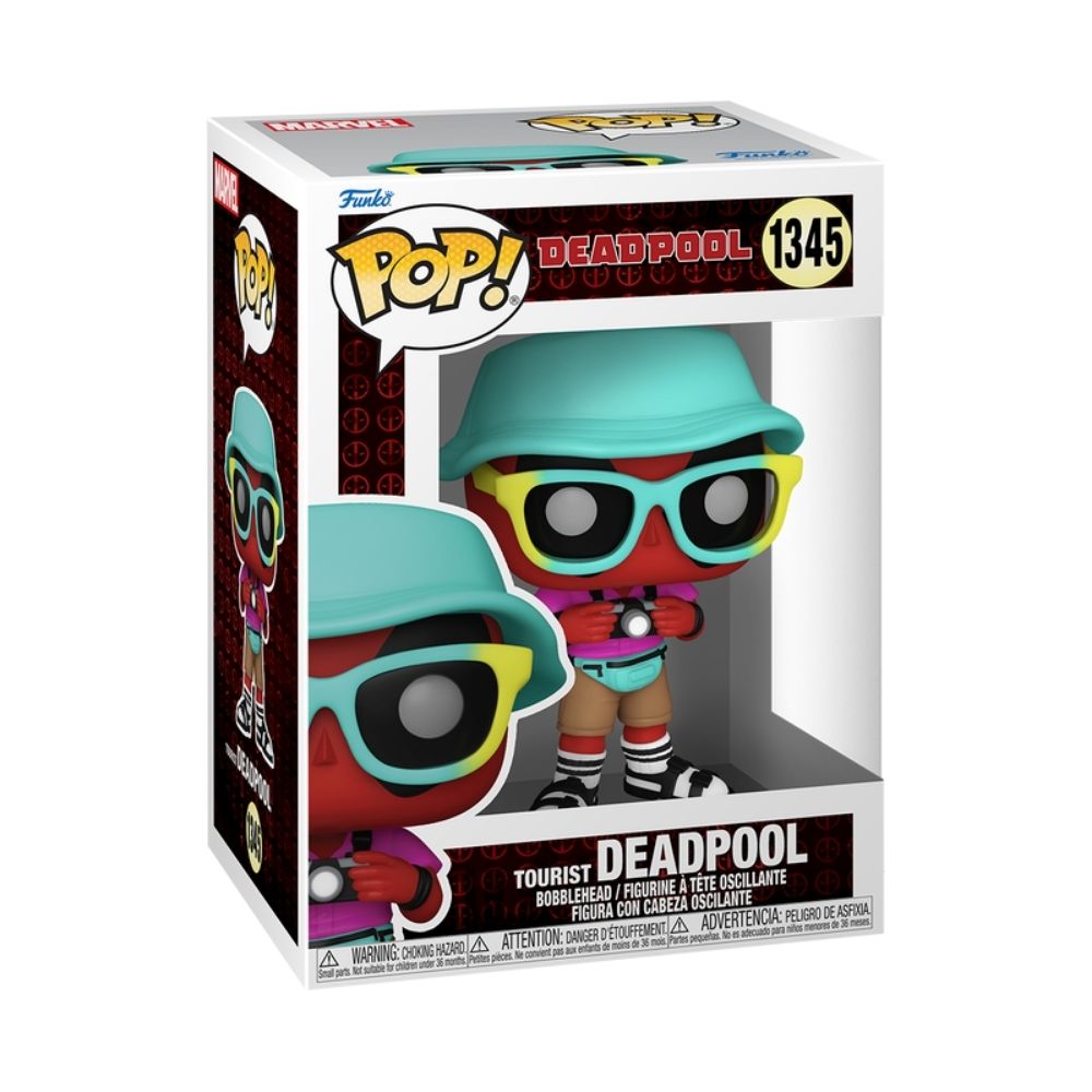 Boneco Funko Pop! Marvel Deadpool Turista - Imagem 3