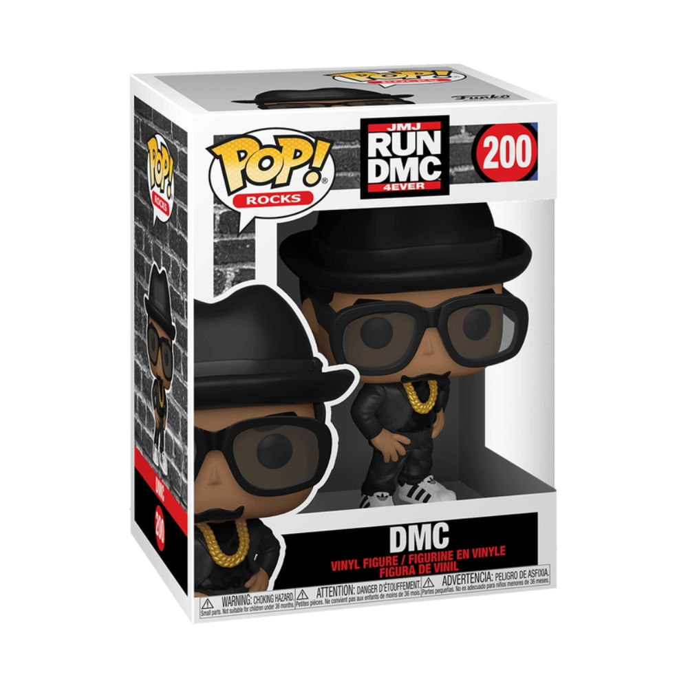 Boneco Funko Pop! Rocks - RUN - D.M.C. - Imagem 3