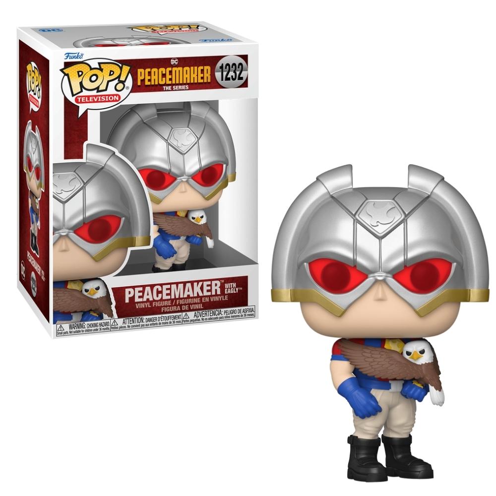Boneco Funko Pop! DC Comics - Pacificador com Águia
