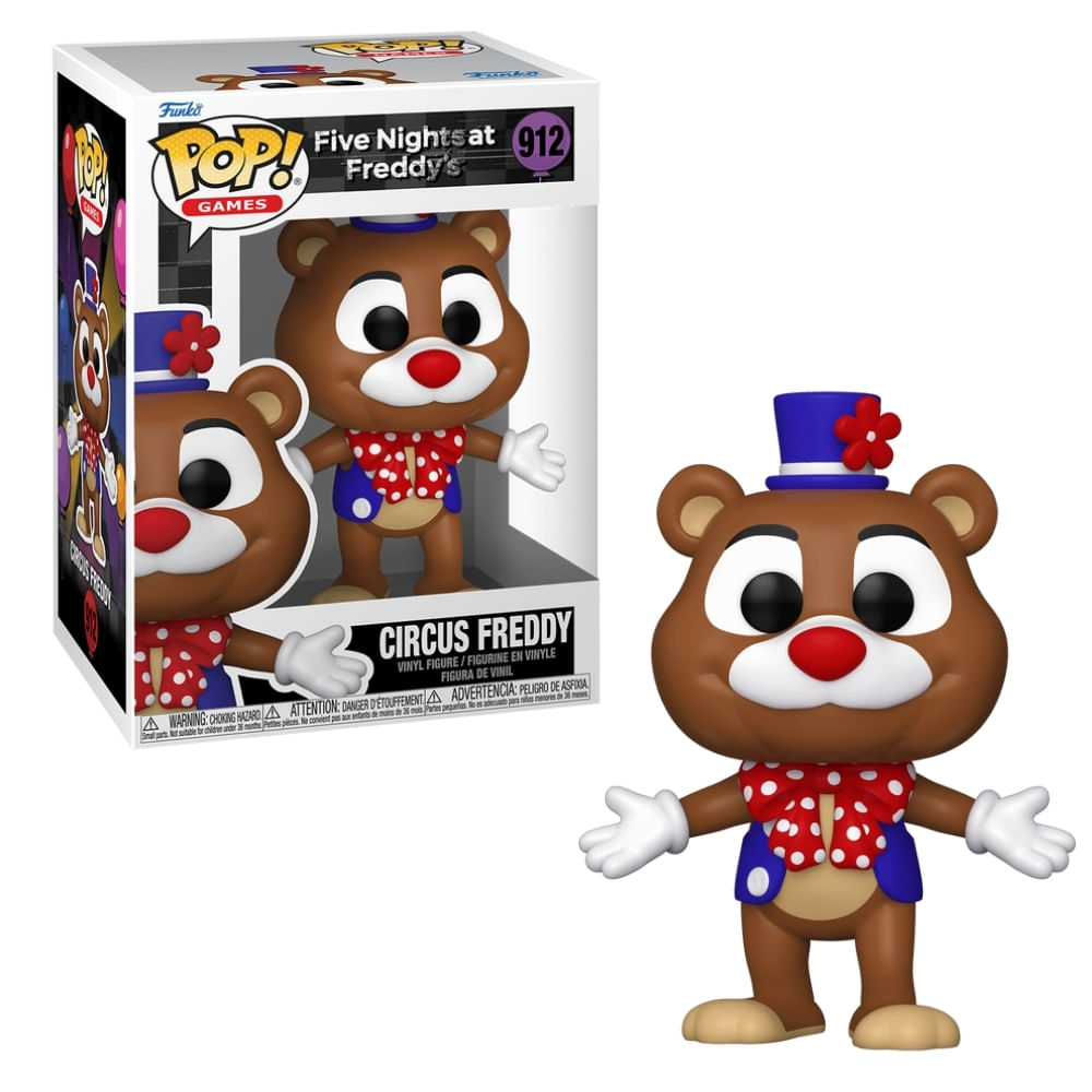 Boneco Funko Pop! Five Nights at Freddy’s - Circus Freddy
