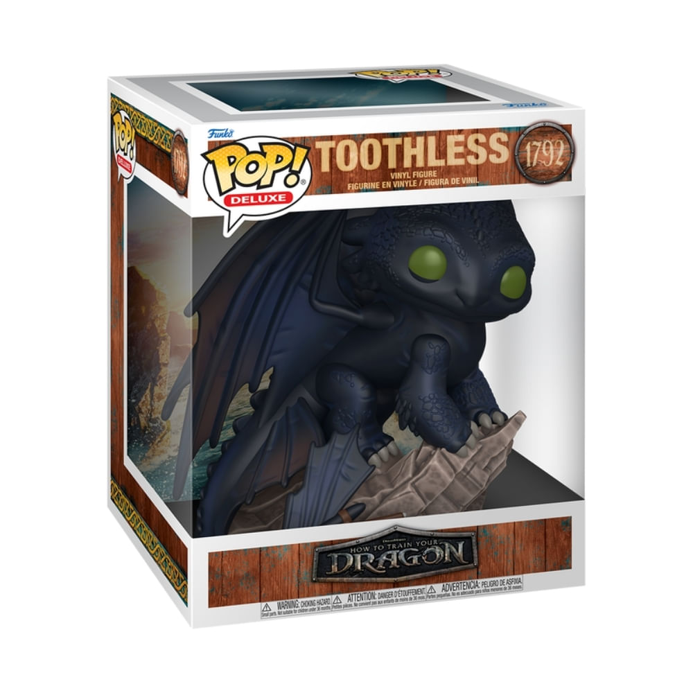 Boneco Funko Pop! Deluxe Como Treinar o seu Dragão Live Action - Banguela - Imagem 3
