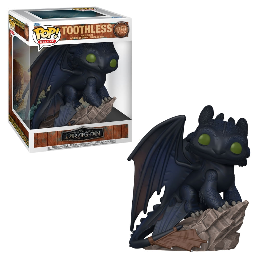 Boneco Funko Pop! Deluxe Como Treinar o seu Dragão Live Action - Banguela