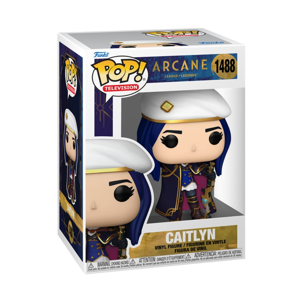 Boneco Funko Pop! Arcane League of Legends - Caitlyn - Imagem 3