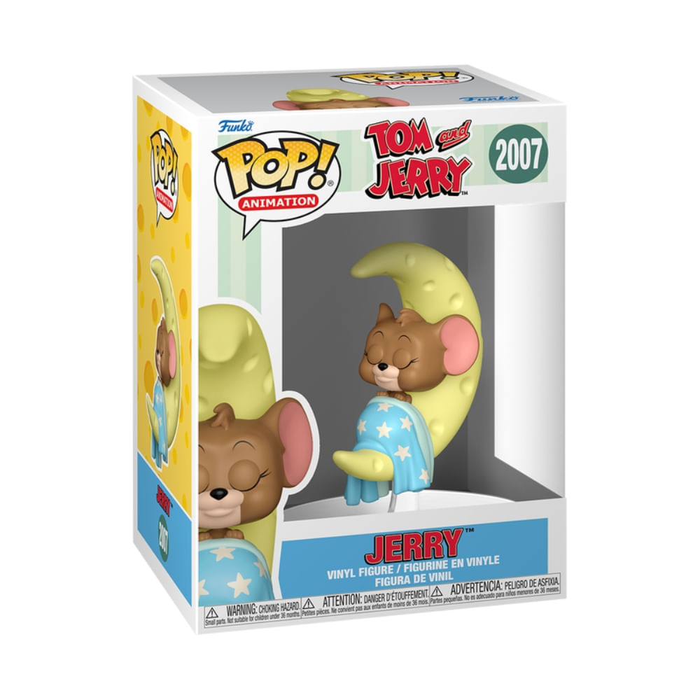 Boneco Funko Pop! Tom & Jerry - Jerry na Lua de Queijo - Imagem 3