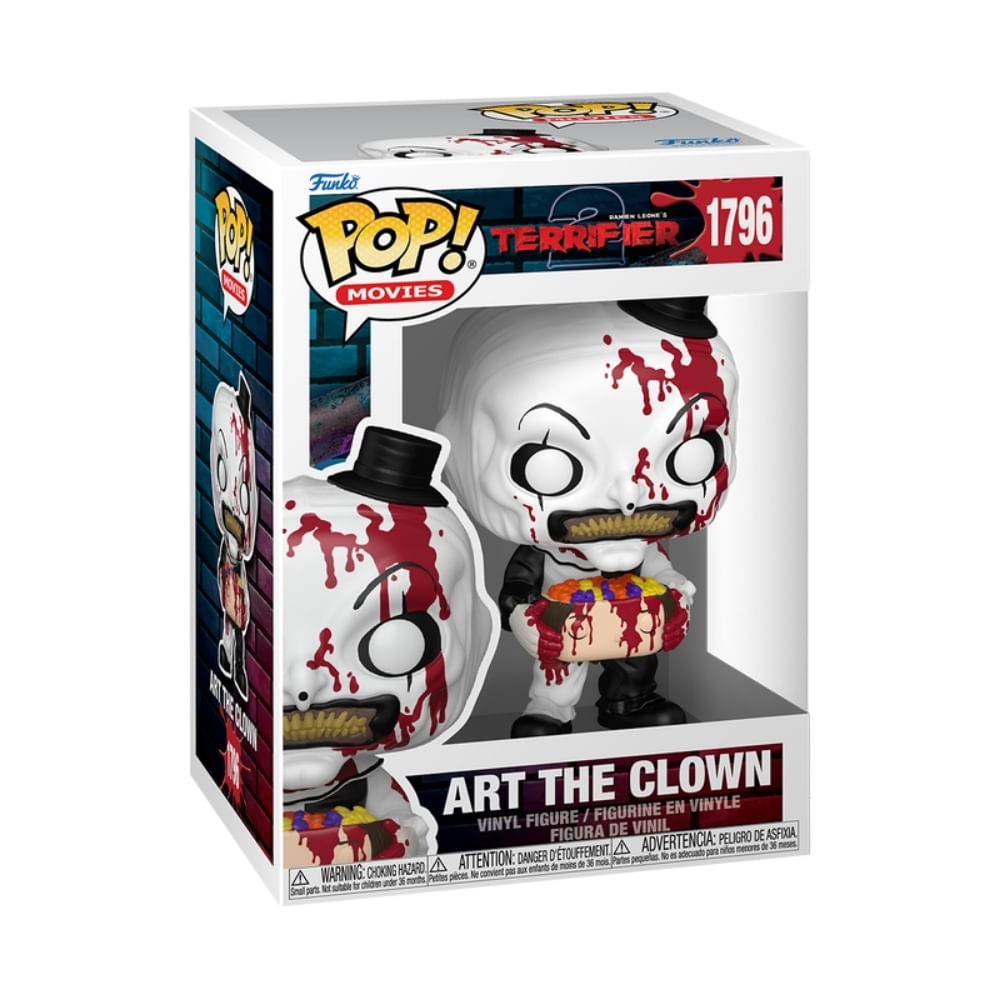 Boneco Funko Pop! Terrifier 2 - Art com Cabeça de Doces - Imagem 3