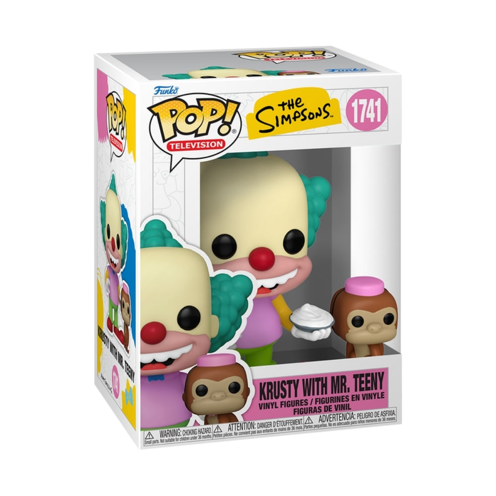 Boneco Funko Pop! & Buddy Os Simpsons - Krusty e Sr. Tenny - Imagem 3