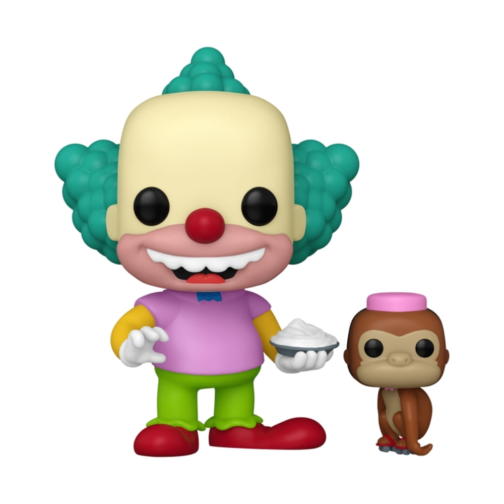 Boneco Funko Pop! & Buddy Os Simpsons - Krusty e Sr. Tenny - Imagem 2