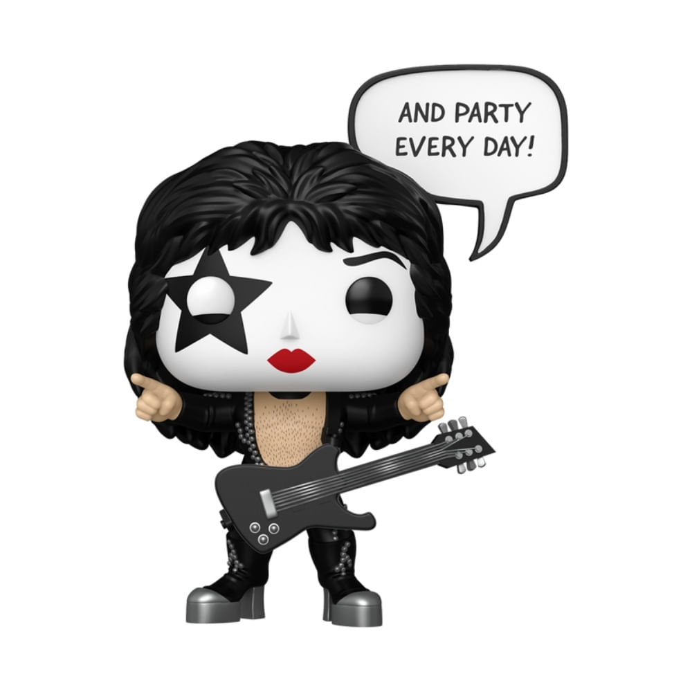 Boneco Funko Pop! Rocks Kiss - Paul Stanley (The Starchild) - Imagem 3