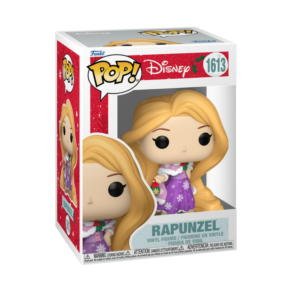 Boneco Funko Pop! Disney Princesas de Natal - Rapunzel - Imagem 2