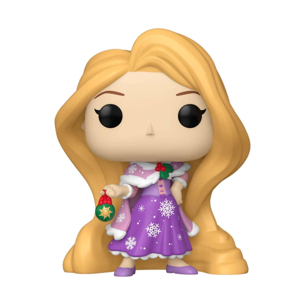 Boneco Funko Pop! Disney Princesas de Natal - Rapunzel - Imagem 3