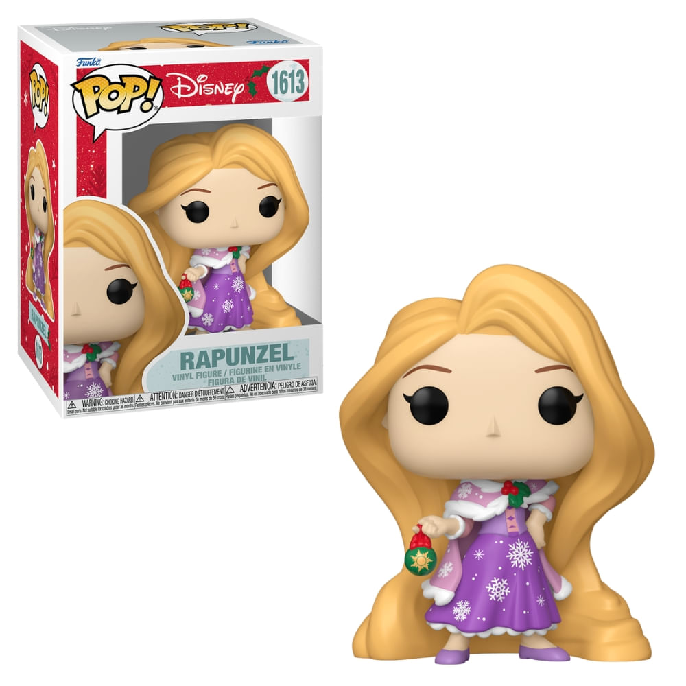 Boneco Funko Pop! Disney Princesas de Natal - Rapunzel