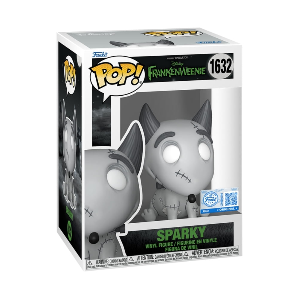 Boneco Funko Pop! Disney Frankenweenie - Sparky - Imagem 2