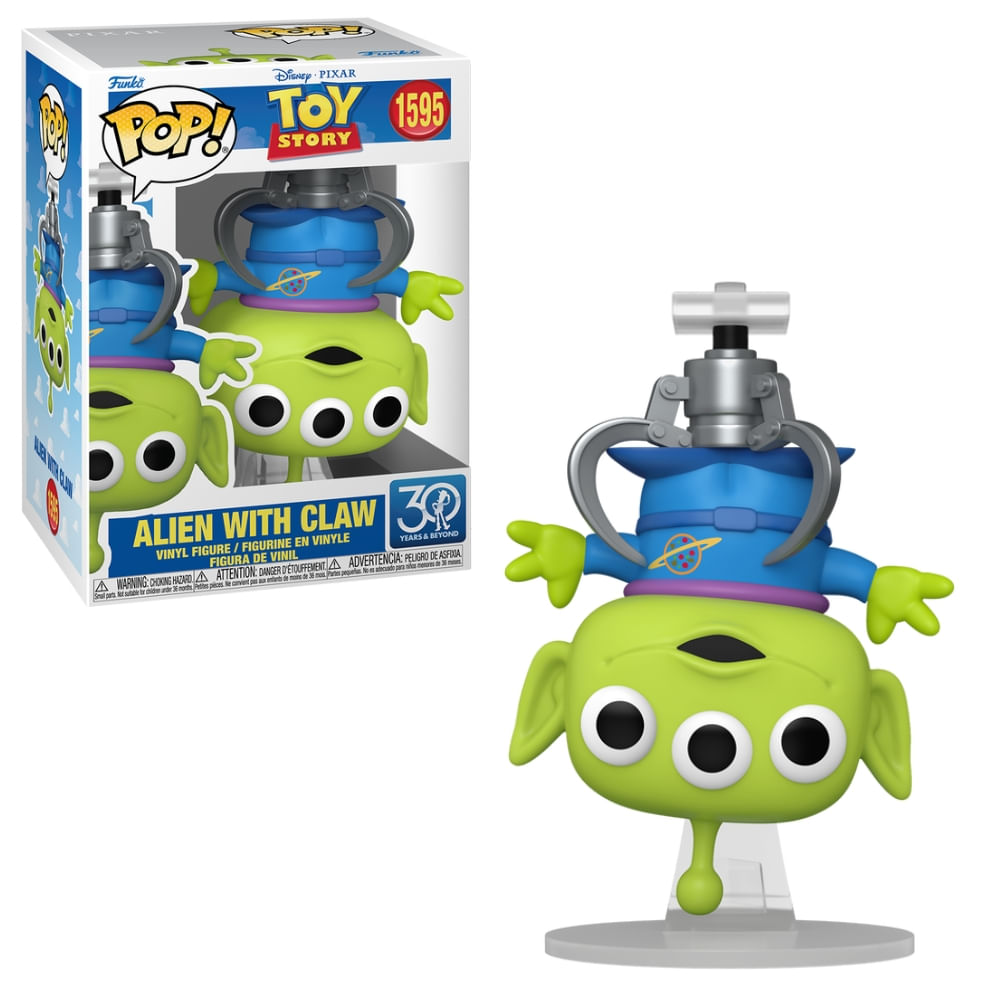 Boneco Funko Pop! Disney Toy Story 30 anos - E.T. com Garra