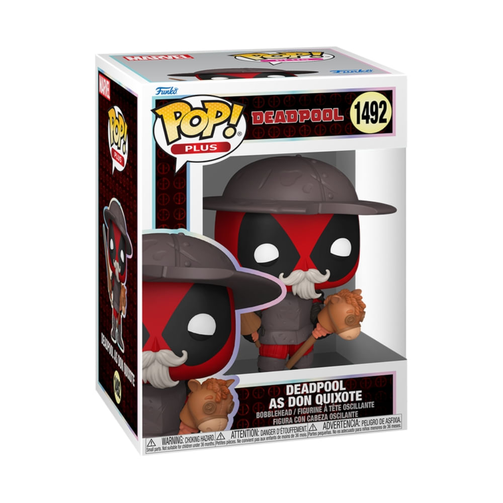 Boneco Funko Pop! Deadpool Literaruta Clássica - Don Quixote - Imagem 2