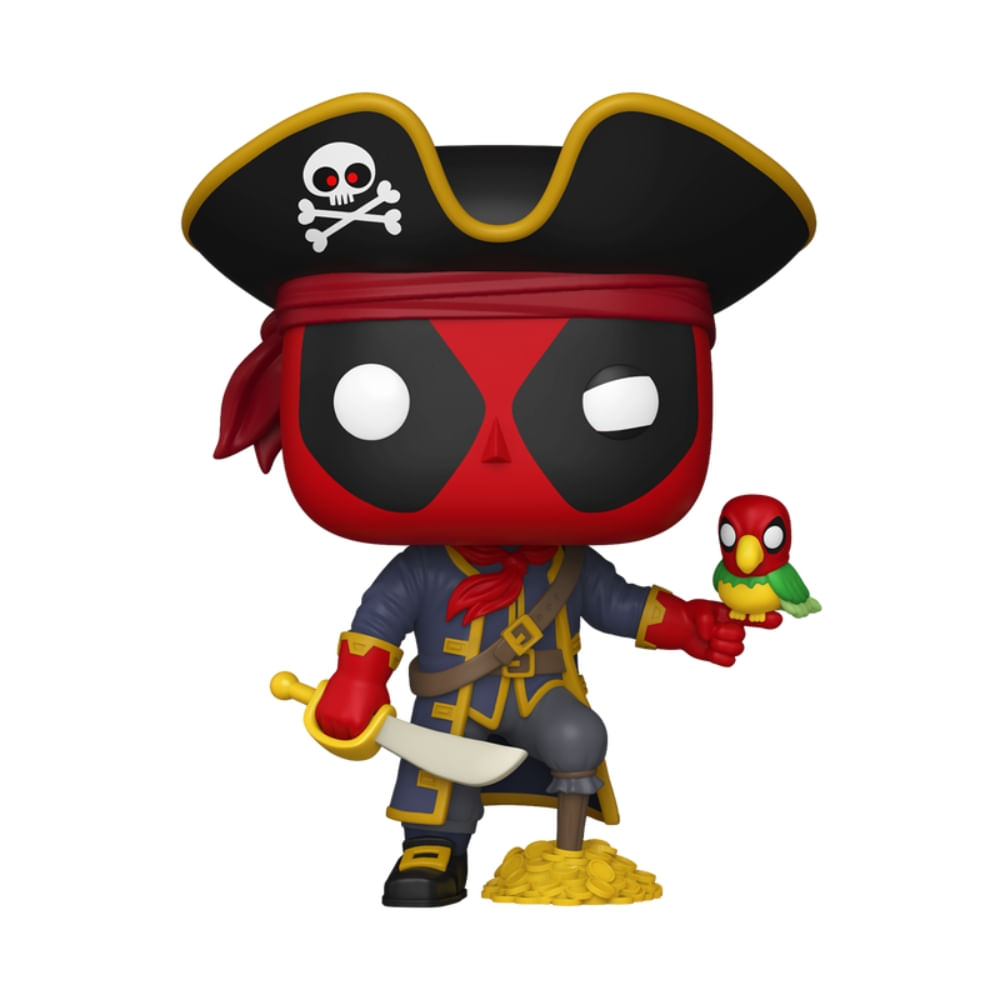 Boneco FunkoPop Deadpool Literatura Clássic Long John Silver - Imagem 3