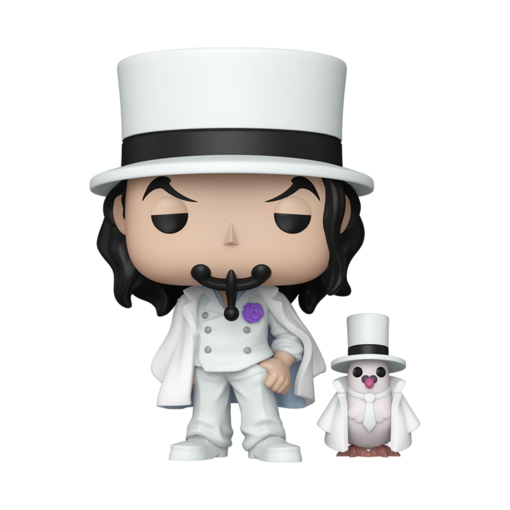 Boneco Funko Pop! One Piece Rob Lucci com Hattori com Chase - Imagem 3