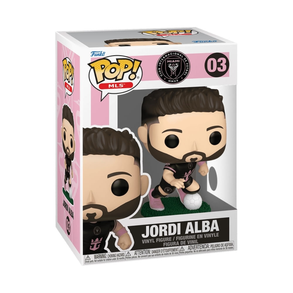 Boneco Funko Pop! Inter Miami - Jordi Alba - Imagem 2