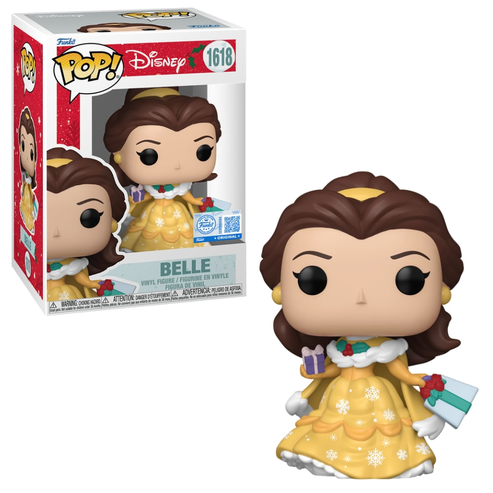 Boneco Funko Pop! Disney Princesas de Natal - Bela