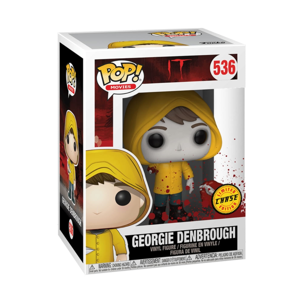 Boneco Funko Pop! IT A Coisa - Georgie com Chase - Imagem 6