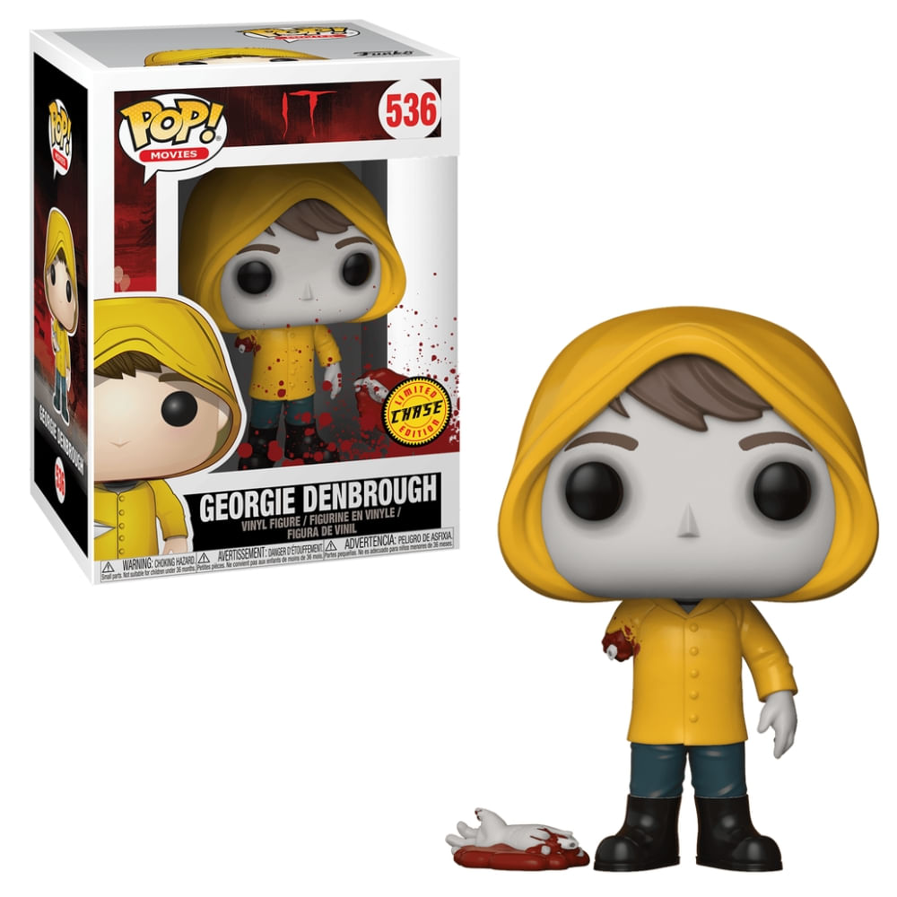 Boneco Funko Pop! IT A Coisa - Georgie com Chase - Imagem 4