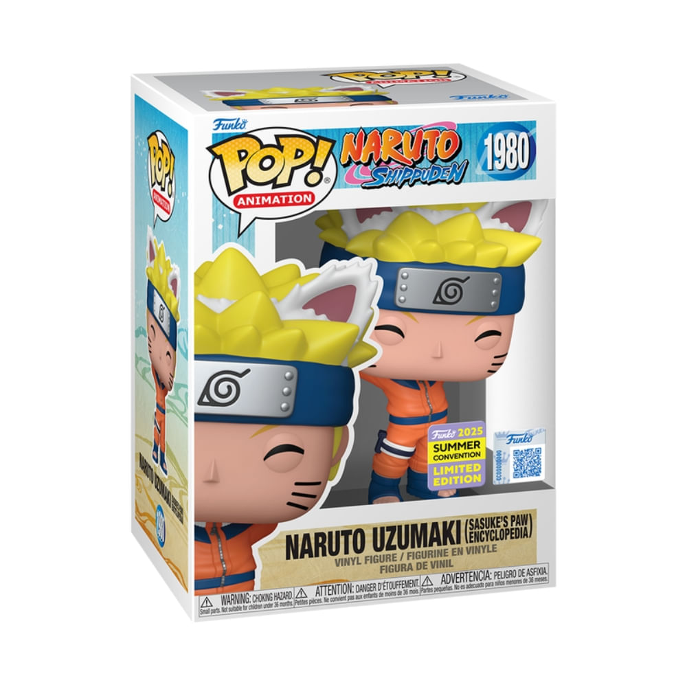 Boneco Funko Pop! SDCC25 Naruto Shippuden Patas do Sasuke - Imagem 2