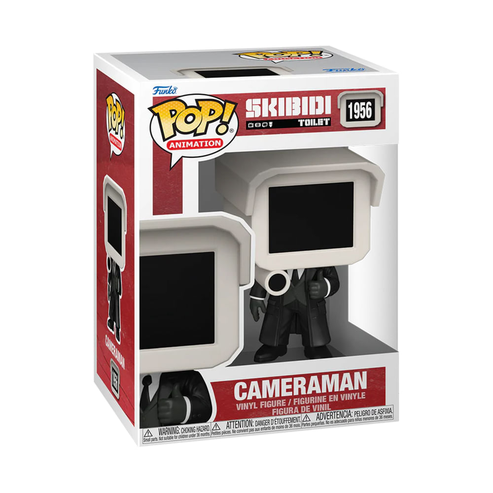 Boneco Funko Pop! Skibidi Toilet - Cameraman - Imagem 2