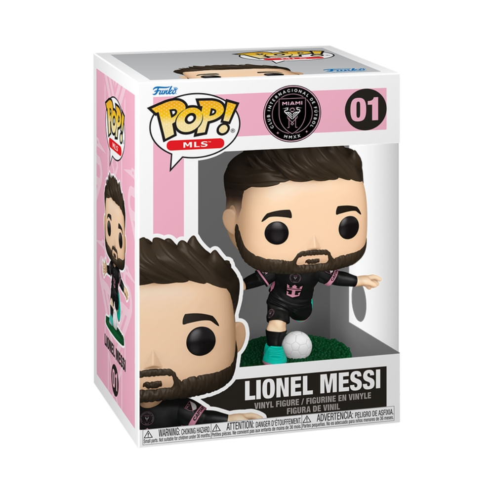 Boneco Funko Pop! Inter Miami - Lionel Messi - Imagem 2