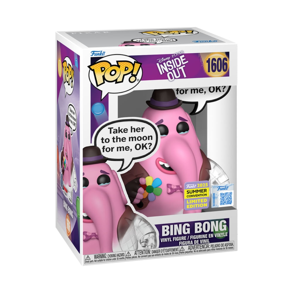 Boneco Funko Pop! SDCC25 Disney Divertida Mente - Bing Bong - Imagem 2