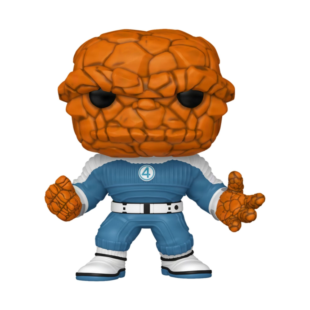Boneco Funko Pop! Marvel Quarteto Fantástico - O Coisa - Imagem 3